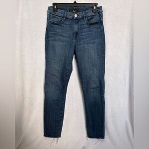 3x1 Etta Skinny Jeans Cropped Dark Blue Wash 29